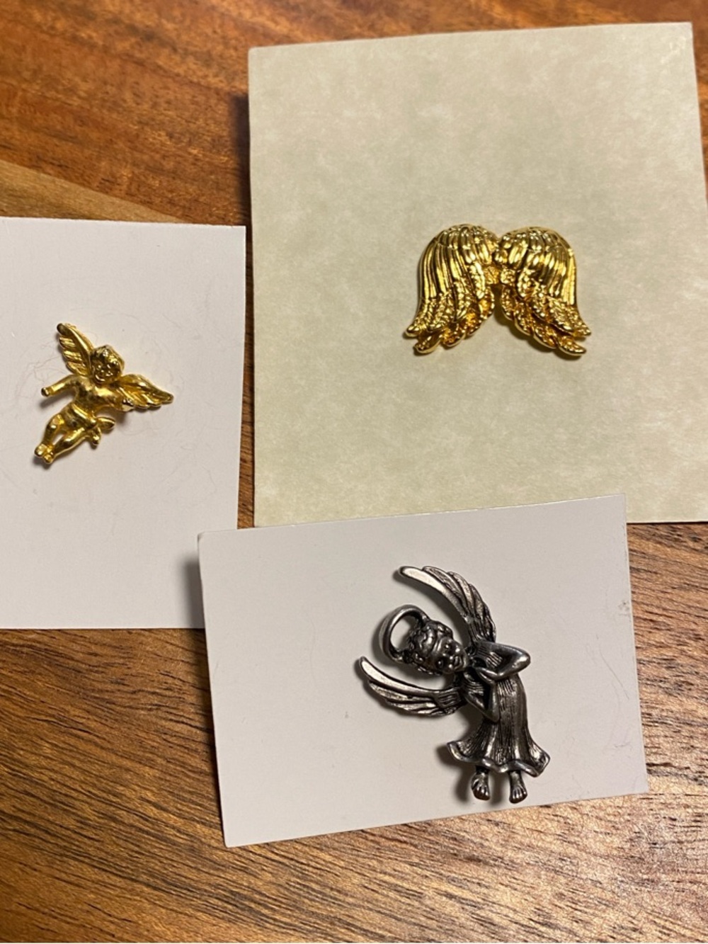 Cupid pin Angel pin and Wings pin